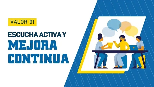 Valor 1 – Escucha Activa y Mejora Continua